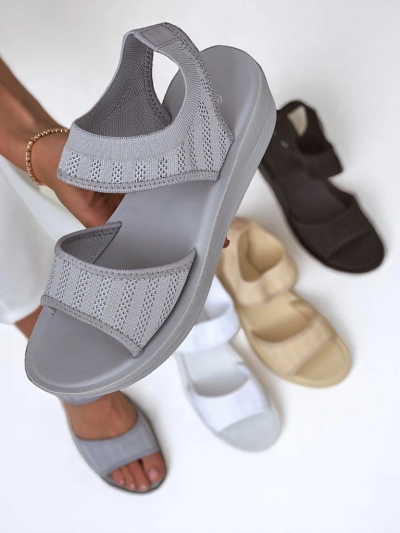 Royalfashion Damen Sandalen mit dicker Sohle Viva Flex