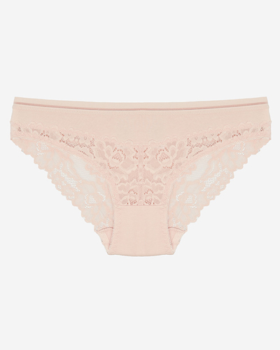 Damen-Spitzenhöschen in Rosa- Unterwäsche