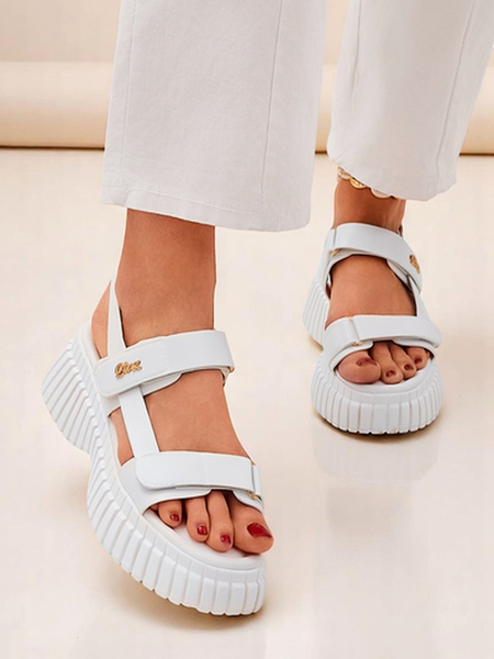 Royalfashion Damen-Sandalen mit dickerer Sohle Hortez