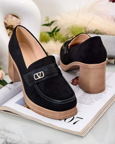 Royalfashion Damen Mokassins auf einem Pfosten Lemaneg