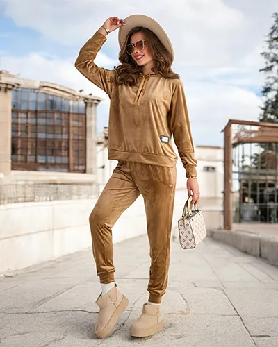 Royalfashion Жіночий комплект a'la велюр