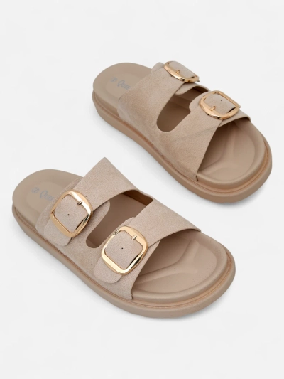 Royalfashion Damen Sandalen mit Schnallen Moments