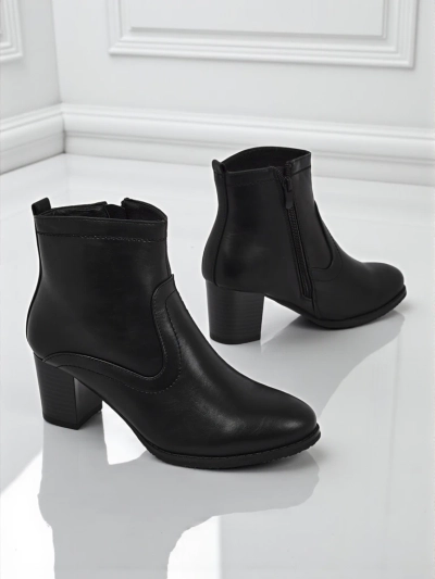 Damen Stiefeletten Öko-Leder mit Absatz Lunar Crest