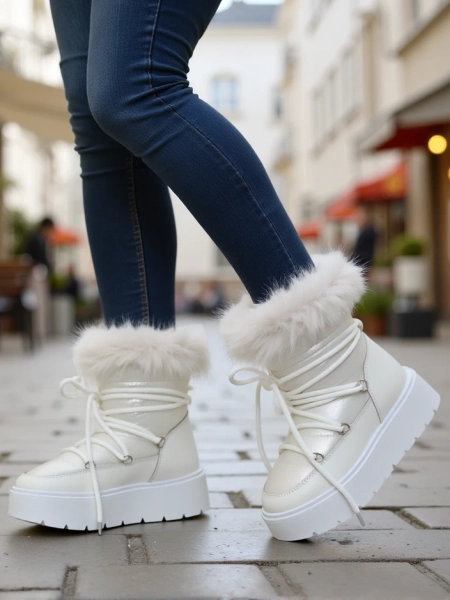 Royalfashion Damen Schneestiefel Melioz