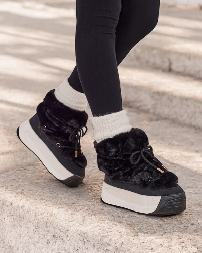 Royalfashion Damen Schneestiefel Rozuri