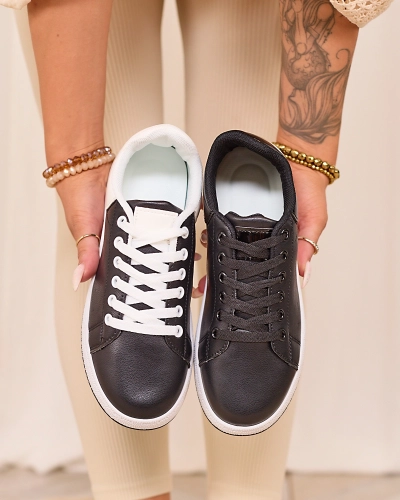 Жіночі спортивні кросівки Royalfashion Black Classic Vibes