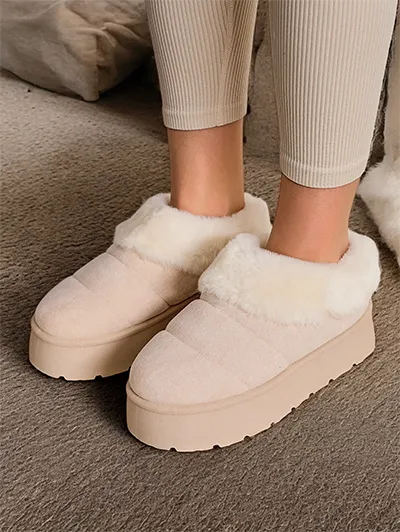 Royalfashion Damen kurze Schneestiefel a'la Eliozi