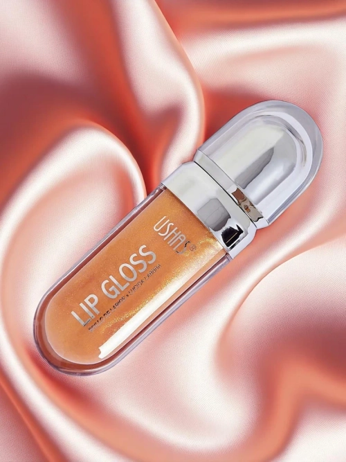 USHAS Блиск для губ з глітером, відтінок Gold