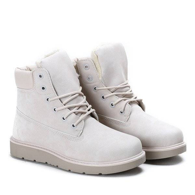 OUTLET Be Happy, beige, isolierte Wanderschuhe - Schuhe