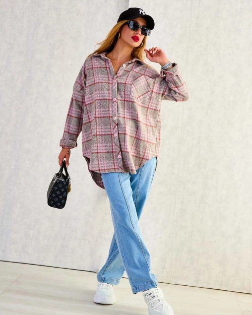 Жіноча сорочка в клітинку Royalfashion