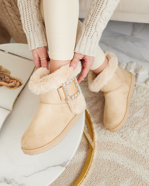 Royalfashion Жіночі черевики а-ля снігоступи з орнаментом Galaes