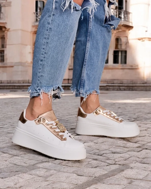 Royalfashion Жіночі спортивні кросівки на платформі Oviger