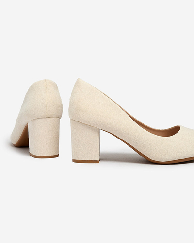 Royalfashion Damen Öko-Wildleder Semwu-Pumps