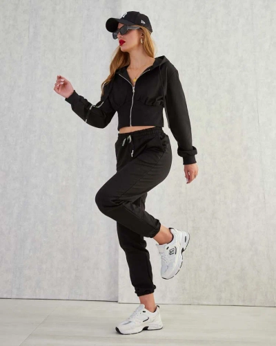 Royalfashion Damen-Sweatshirt-Set aus Baumwolle