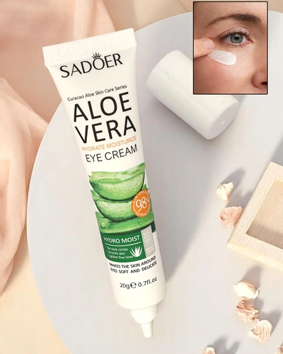 Sadoer Augencreme mit Aloe Vera Tiefenwirksame Feuchtigkeitspflege
