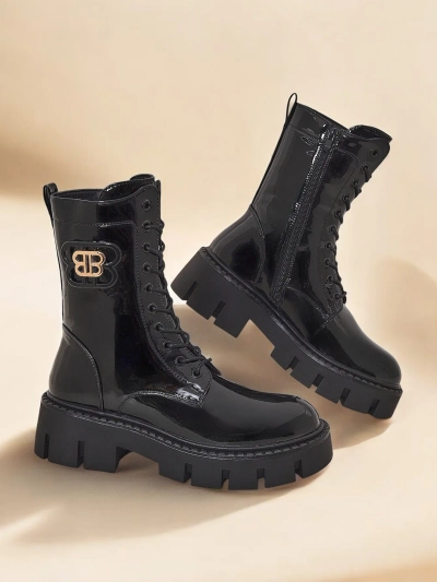 Royalfashion Damen-Arbeitskleidung Knöchelstiefel Milloze