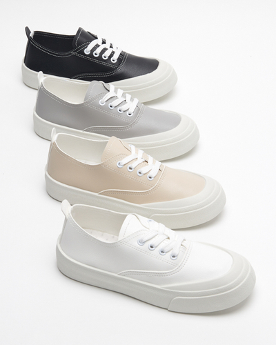 Weiße Damensneaker Lorino - Schuhe