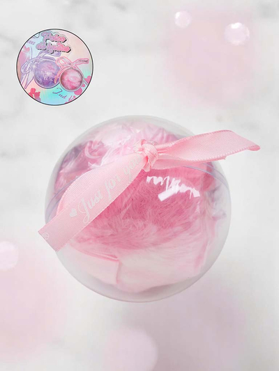 Textmarker in Form eines weichen, flauschigen Balls