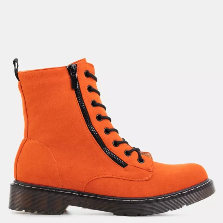 OUTLET Orange Damen-Schnürschuh Ofra Arbeitskleidung - Schuhe