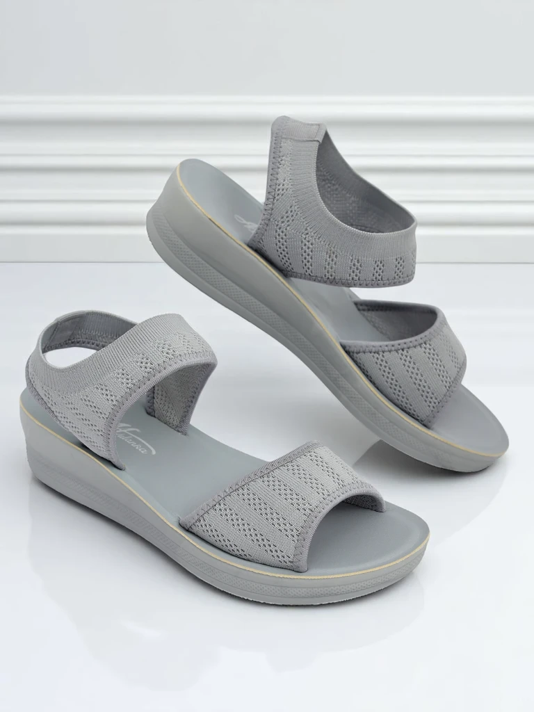 Royalfashion Damensandalen mit dickerer Sohle Viva Flex II