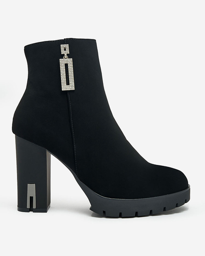 Royalfashion Women's Beroleda Decorated Stiletto Boots