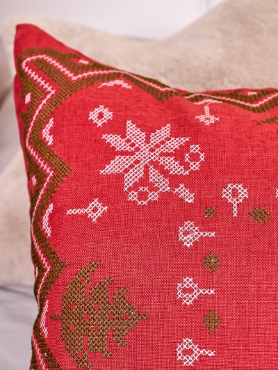 Royalfashion Dekorative Weihnachts-Kissenbezug