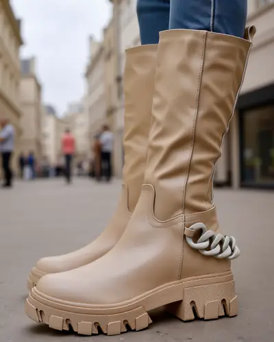 Жіночі високі чоботи Royalfashion Defesisa