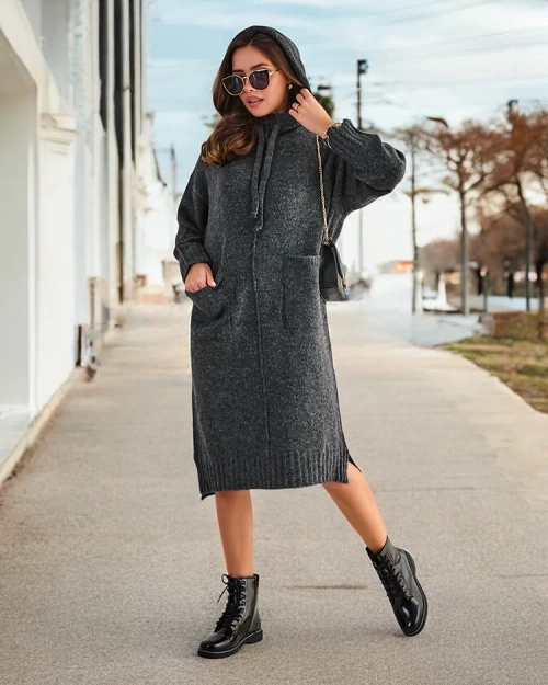 Жіночий довгий светр Royalfashion