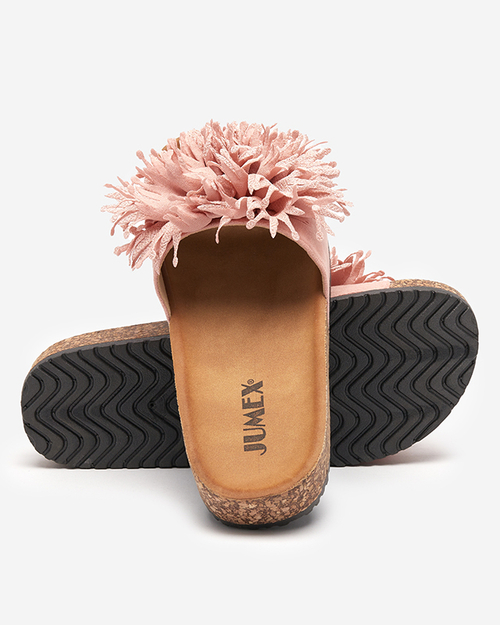 Рожеві жіночі шльопанці Ailli