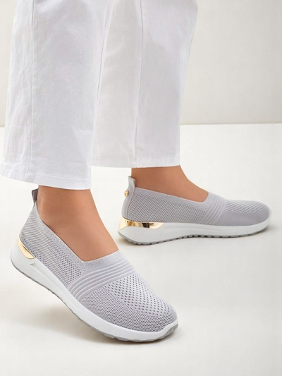 Royalfashion Stoff Damen Slipper Perfeti