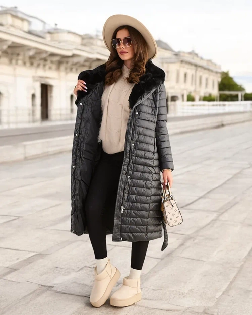 Royalfashion Довгий жіночий пальто