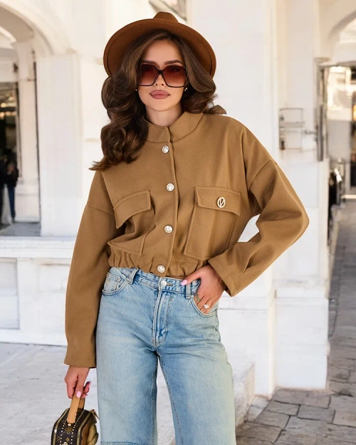 Жіноча куртка-бомбер Royalfashion