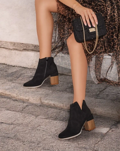 Royalfashion Damenstiefel eko Wildleder Ovi