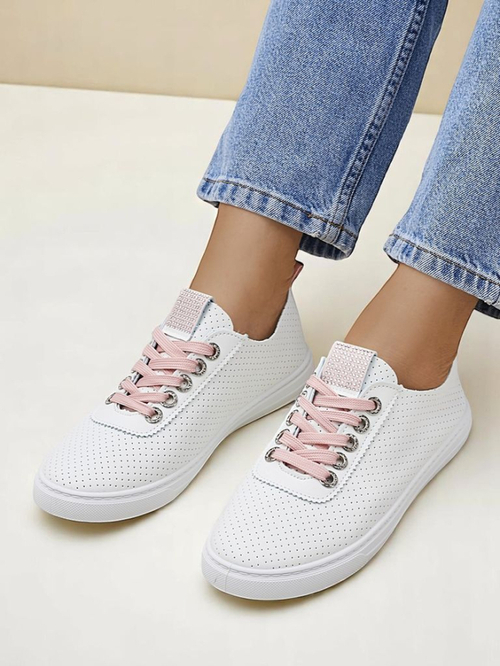 Royalfashion жіночі екошкіряні кросівки PureWalk