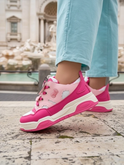 Royalfashion Damen Sportsneaker auf dickeren Sohlen Velocity