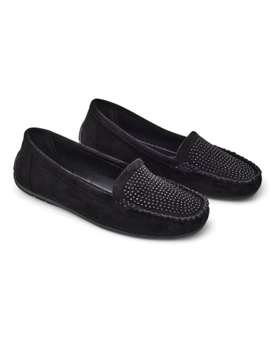 Royalfashion Жіночі мокасини з стразами Ezuess