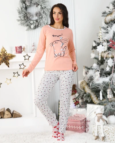 Royalfashion Damenpyjama mit Druck