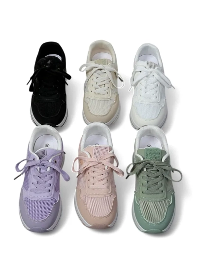 Royalfashion Damen Sport Platform Sneakers Revided