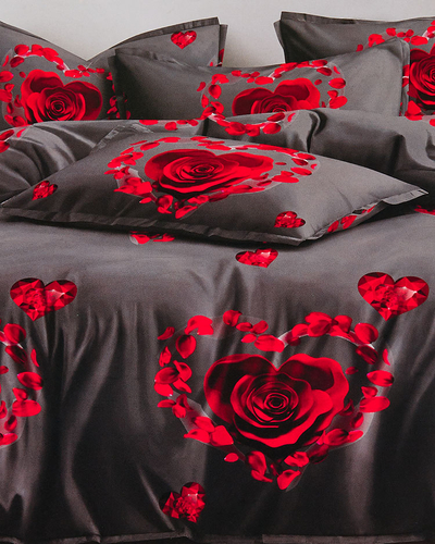 Royalfashion Gemusterte Bettwäsche 200X220 4er Set