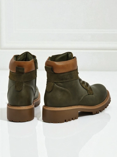 Damen Trapper Stiefeletten Maestroe