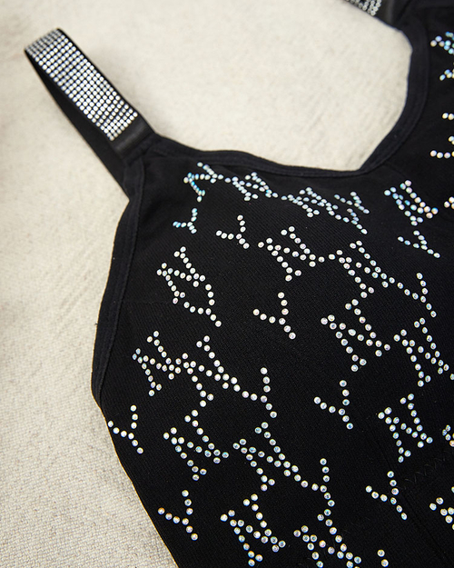 Жіночий спортивний бюстгальтер Royalfashion з цирконами