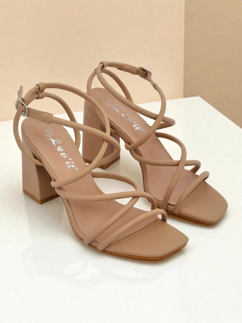 Royalfashion Жіночі босоніжки на блочному підборі Elysia