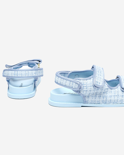 Desotty blaue Stoffsandalen für Damen - Schuhe