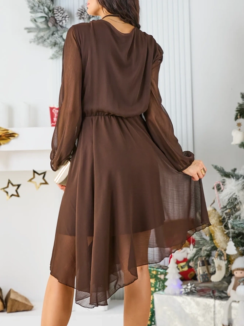 Класична жіноча сукня до коліна Royalfashion