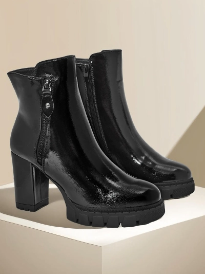 Раменни ботуши Royalfashion Patent за жени на поста Веморо