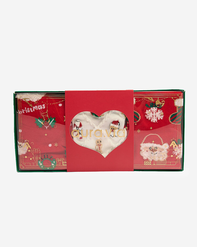 Royalfashion Weihnachtssocken im Karton 3/Pack