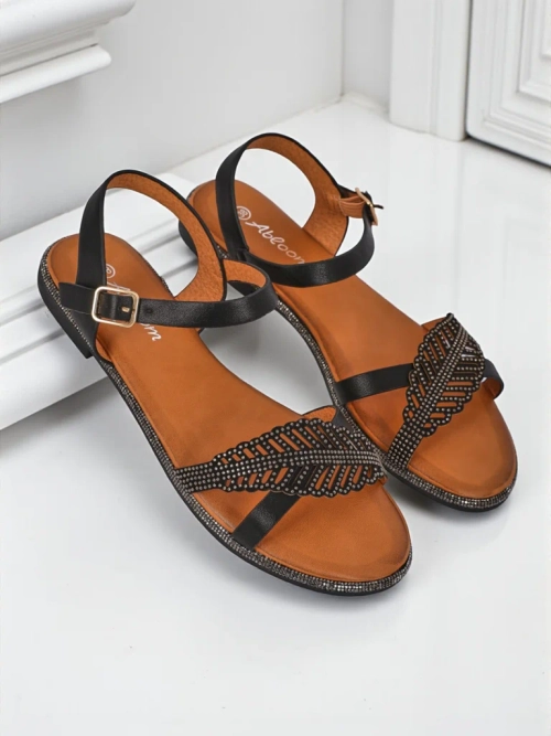 Royalfashion Жіночі сандалі на плоскій підошві Willow Grace