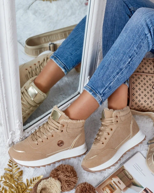 Royalfashion Утеплені жіночі кросівки з хутром Casill