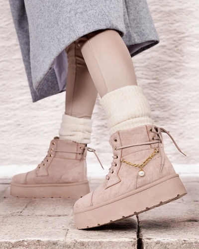 Royalfashion Damen Schnürstiefel Woruces