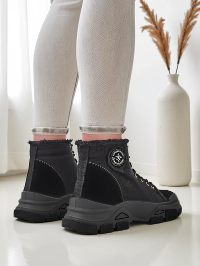Royalfashion Hohe Damensneaker Hirrias